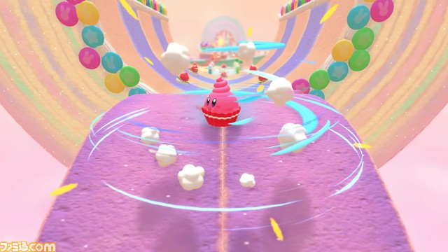 Switch『カービィのグルメフェス』が2022年夏に配信。カービィが食べ物の姿に変身する“コピーフード能力”などが登場する対戦アクションゲーム