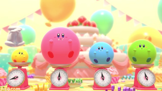 Switch『カービィのグルメフェス』が2022年夏に配信。カービィが食べ物の姿に変身する“コピーフード能力”などが登場する対戦アクションゲーム