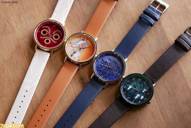 映画『もののけ姫』25周年を記念した限定グッズが7月16日発売。“ヤックル”のぬいぐるみ、サンのお面を文字盤にデザインした腕時計などが登場