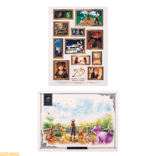『キングダムハーツ』20周年一番くじが本日(7/16)より発売。ソラ、カイリの王座スタチューや歴代作品のビジュアルを使用したハンドタオルなど全9種