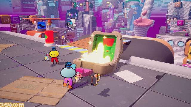 グリッチバスターズ スタックオンユー 先行レビュー インタビュー 磁石の力を駆使したアクションシューターは 最大4人による協力プレイがハチャメチャでユニーク ゲーム エンタメ最新情報のファミ通 Com