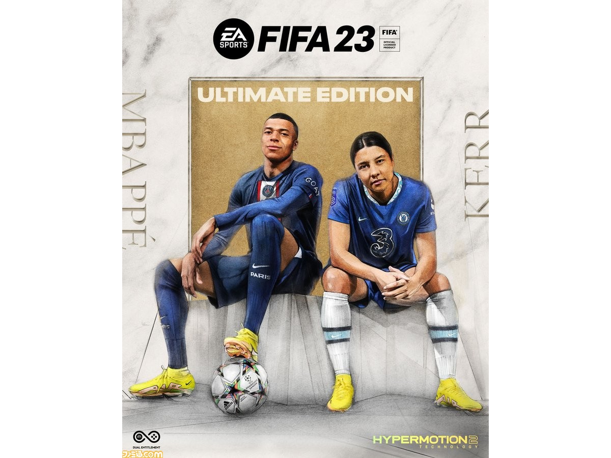 Fifa 23 Fifaとの契約下でのラスト作品のカバーアスリートは Psgエンバペとチェルシー女子のサム カーをダブルでフィーチャー ゲーム エンタメ最新情報のファミ通 Com