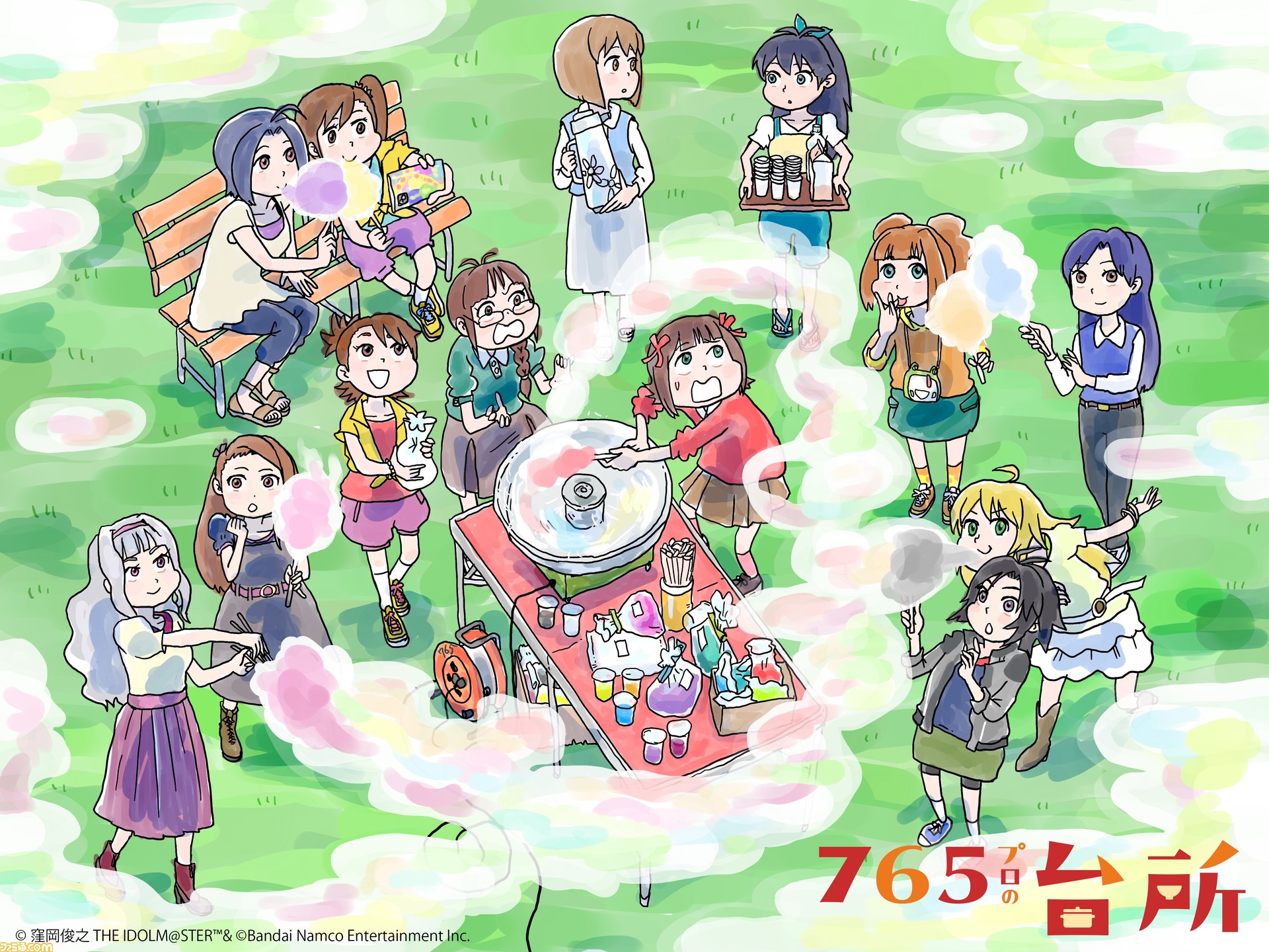 アイマス 仕事猫などのくまみね先生が描くオリジナルコミック 765プロの台所 について直撃インタビュー プロデューサー ファン 遍歴や 食 がテーマの本作への想いなどを聞く ゲーム エンタメ最新情報のファミ通 Com