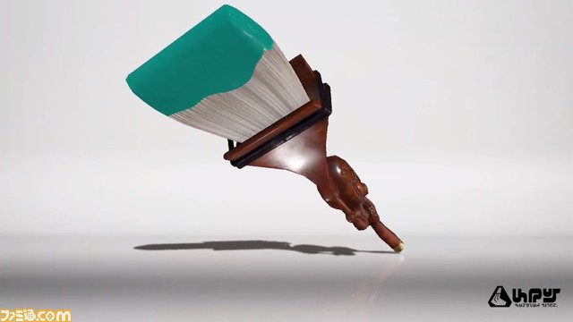 『スプラトゥーン3』フデのブキの情報が公開。パブロとホクサイの登場も発表