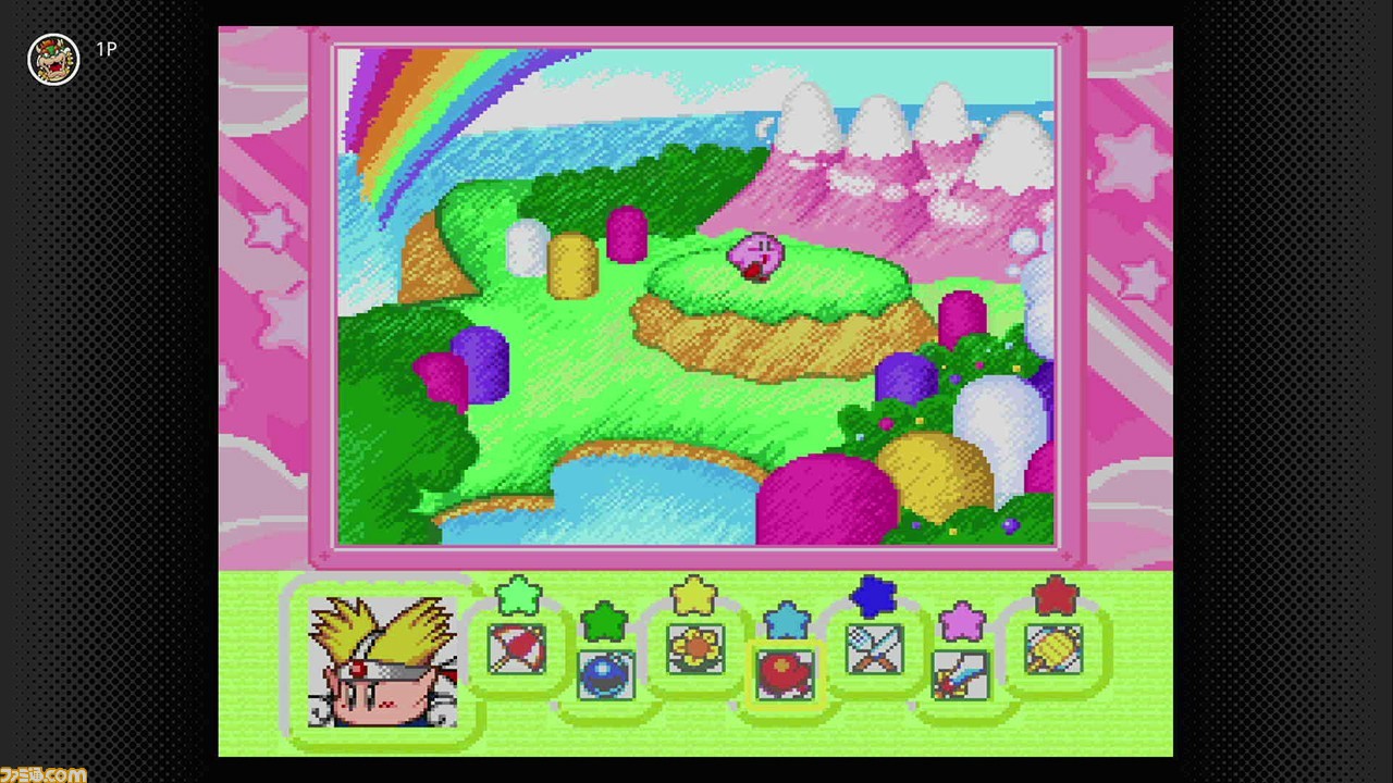チラシ スーパーファミコン カービィのきらきらきっず SFC