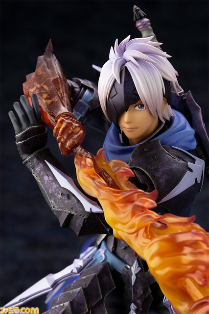 『テイルズ オブ アライズ』アルファンの1/8スケールフィギュアが登場。燃え上がる炎の剣を構えた勇ましいポージングで立体化