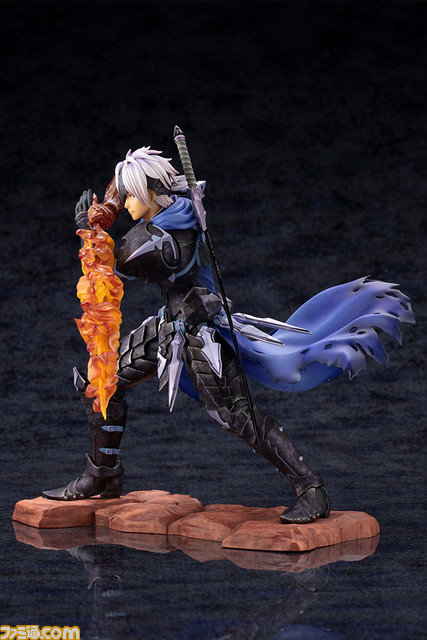 『テイルズ オブ アライズ』アルファンの1/8スケールフィギュアが登場。燃え上がる炎の剣を構えた勇ましいポージングで立体化