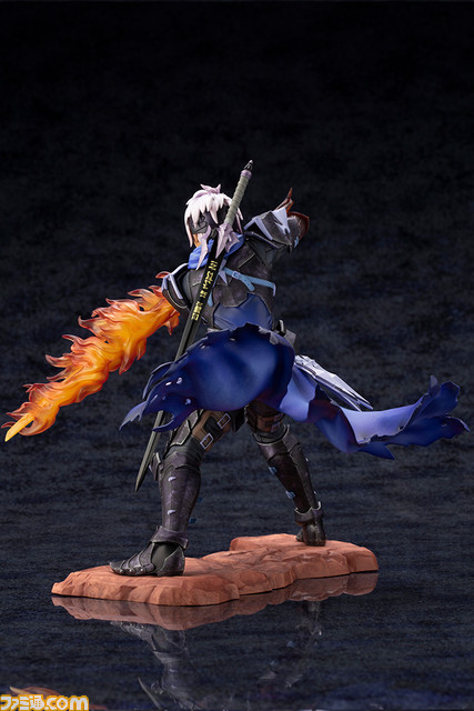 『テイルズ オブ アライズ』アルファンの1/8スケールフィギュアが登場。燃え上がる炎の剣を構えた勇ましいポージングで立体化