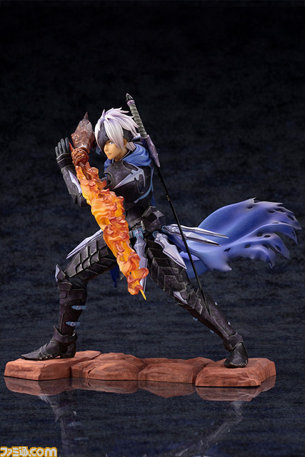 『テイルズ オブ アライズ』アルファンの1/8スケールフィギュアが登場。燃え上がる炎の剣を構えた勇ましいポージングで立体化