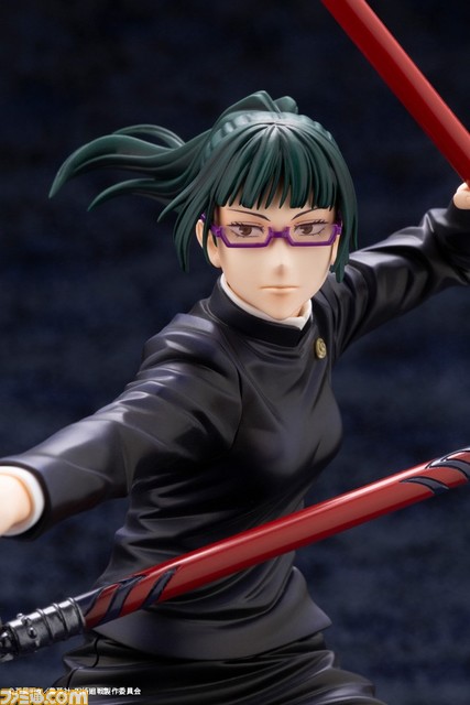 『呪術廻戦』禪院真希が1/8スケールでフィギュア化。「これを使うのは 胸糞悪ィけどな」と言いながら“游雲”を構える姿を再現