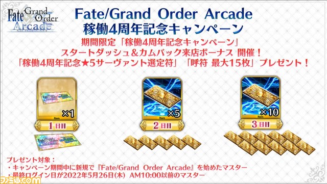 【FGOアーケード4周年】大人ネモ(グランドライダー)実装決定、ネモ/ノア礼装“英霊彩像”も登場。7/24生放送最新情報まとめ