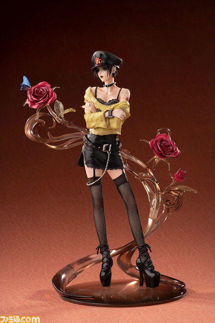 『NANA』ナナとハチが1/8スケールでフィギュアで登場。クッキーの次号予告でリリースされたイラストをイメージして立体化