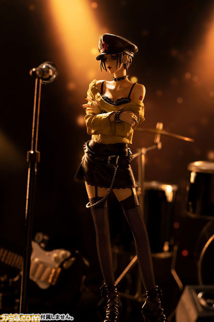 『NANA』ナナとハチが1/8スケールでフィギュアで登場。クッキーの次号予告でリリースされたイラストをイメージして立体化