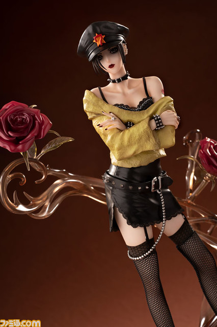『NANA』ナナとハチが1/8スケールでフィギュアで登場。クッキーの次号予告でリリースされたイラストをイメージして立体化