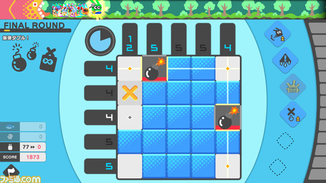 Switch『ピクロス X:ピクビッツ VS ウツボロス』8/4配信。5×5サイズのハイスピードパズルで新感覚のピクロスが楽しめる。最大8人同時協力プレイも可能に