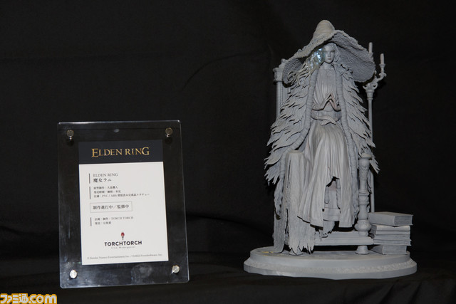 『エルデンリング』魔女ラニのフィギュアがWF2022[夏]で原型展示。コミコン展示版と顔が違う理由は「生気がある感じだったから、もっと人形っぽくしたかった」