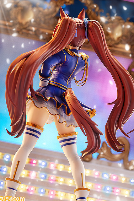 『ウマ娘』勝負服姿のダイワスカーレットが1/7スケールで立体化。躍動感あるツインテールやティアラ等の装飾品、抜群のプロポーションなど忠実に再現