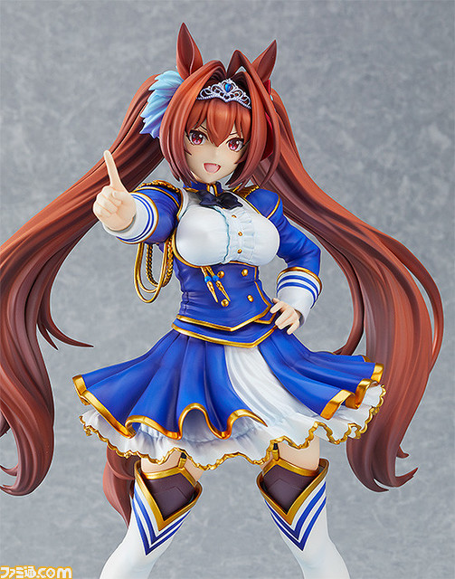 『ウマ娘』勝負服姿のダイワスカーレットが1/7スケールで立体化。躍動感あるツインテールやティアラ等の装飾品、抜群のプロポーションなど忠実に再現