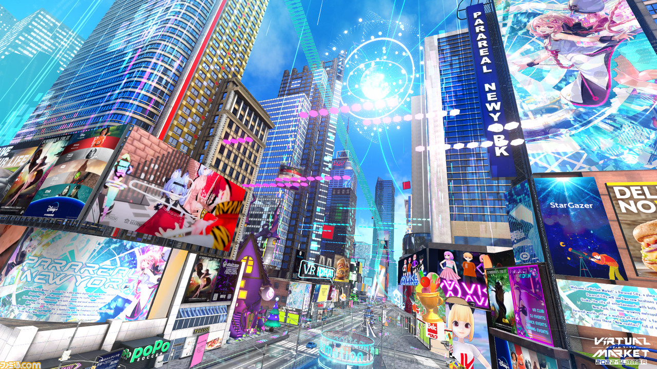 VRイベント“バーチャルマーケット2022 Summer”の会場、出展企業第1弾が公開。バーチャル空間の大阪、ニューヨークにて開催 ゲーム