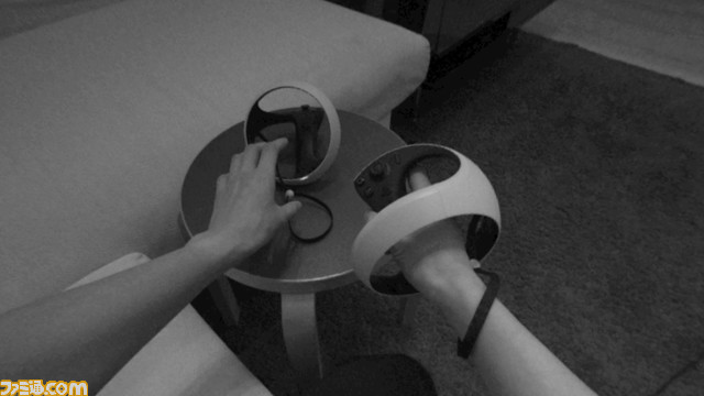 【PS VR2】新機能“シースルービュー”はヘッドセットを装着した状態で周囲の環境を確認できる。プレイエリアの拡大・調整も可能に