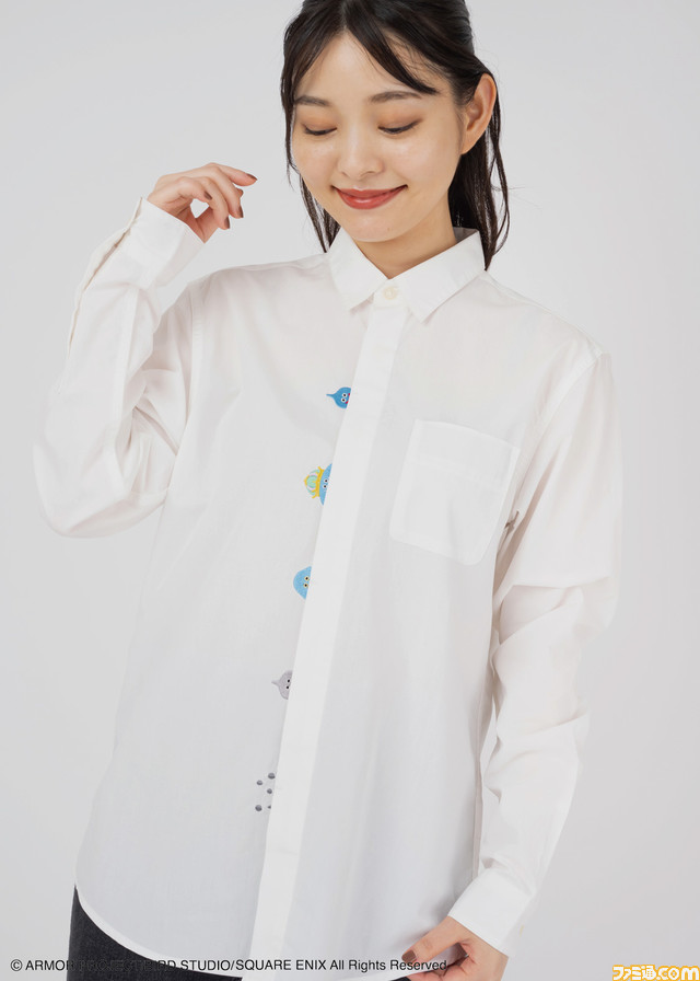 【ドラゴンクエスト】スライムからメタルスライムに変化するTシャツや、ゴールドマンデザインTシャツといったグッズが8月9日より発売。さらに“防具屋”をモチーフにした店舗が登場