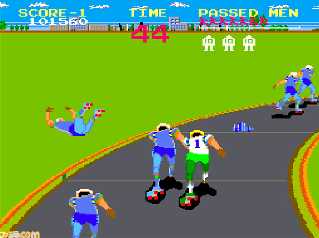 Switch/PS4『アケアカ ローラージャマー』が7月28日配信。ローラースケートのプロを目指してさまざまなレースに挑むアクションゲーム