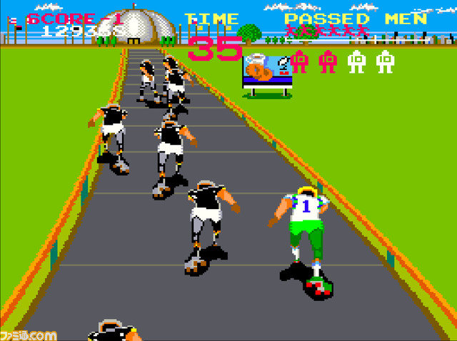 Switch/PS4『アケアカ ローラージャマー』が7月28日配信。ローラースケートのプロを目指してさまざまなレースに挑むアクションゲーム