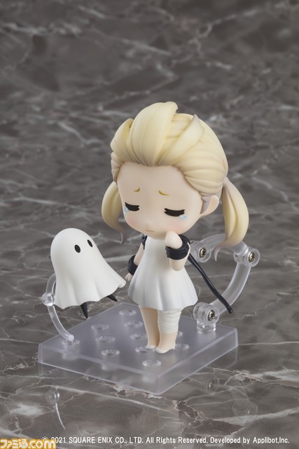 『ニーア リィンカーネーション』ねんどろいど“白い少女＆ママ”新発売。笑顔や泣き顔の交換パーツ、黒い鳥などが付属。2B、9Sのねんどろいどの再販も決定