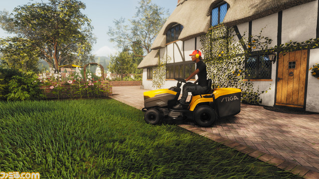 芝刈り機シミュレーター『Lawn Mowing Simulator』PC版がEpic Games Storeで8月5日まで無料配布中。芝を刈る達成感がクセになる!