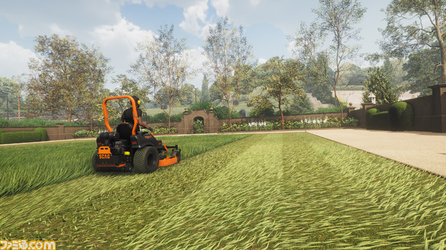 芝刈り機シミュレーター『Lawn Mowing Simulator』PC版がEpic Games Storeで8月5日まで無料配布中。芝を刈る達成感がクセになる!