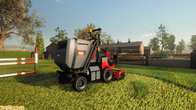 芝刈り機シミュレーター『Lawn Mowing Simulator』PC版がEpic Games Storeで8月5日まで無料配布中。芝を刈る達成感がクセになる!