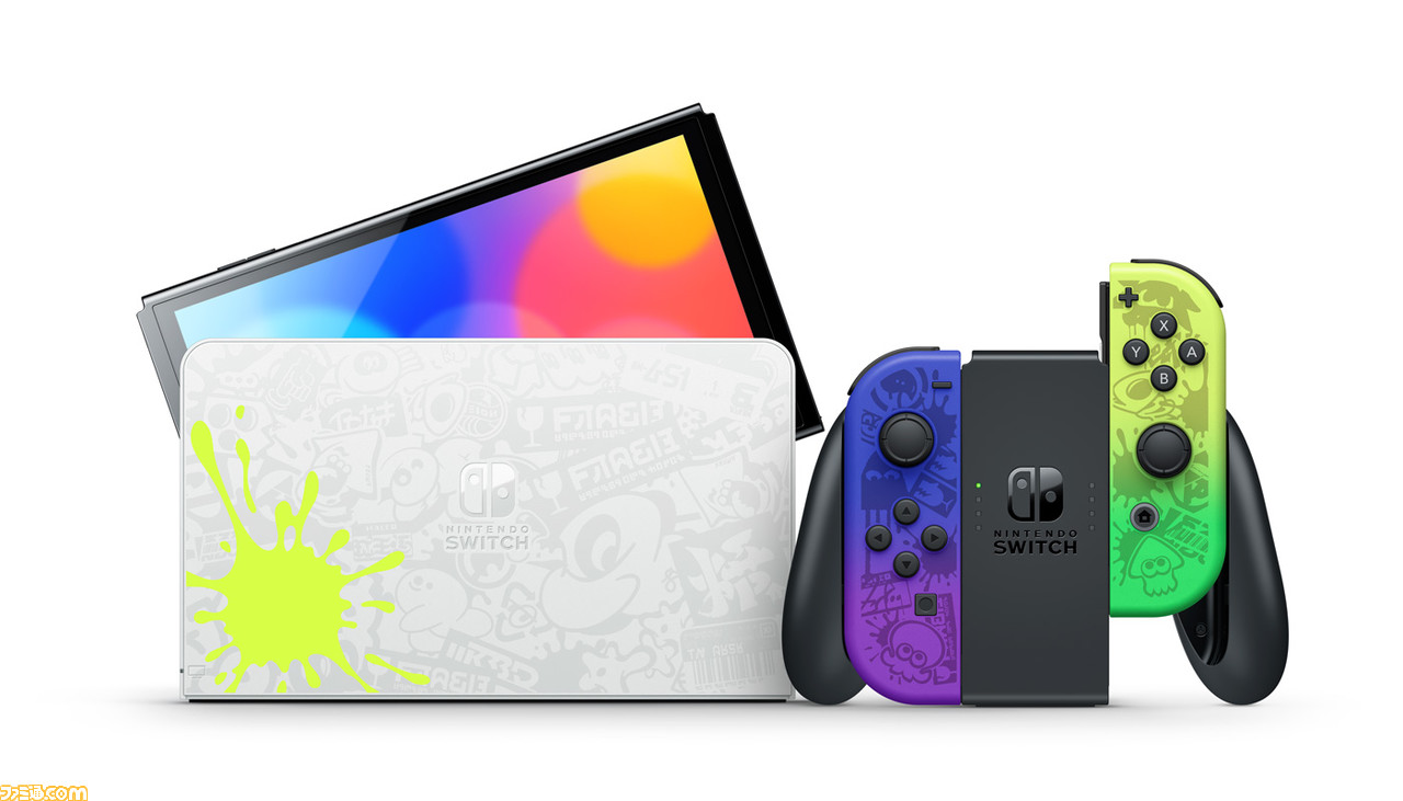 【新品・保証あり】Switch有機ELモデルスプラトゥーン3エディション本体のみ 家庭用ゲーム本体 豪華で新しい
