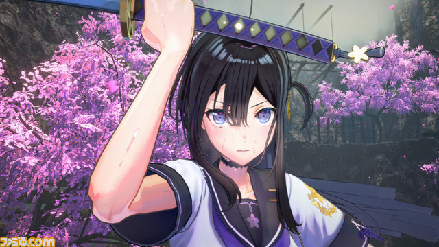 ガールズ侍アクション『サムライメイデン』今冬発売決定。亡者が蔓延る本能寺地下冥界を“侍JK・紬”が3人の乙女忍者とともに駆け抜ける