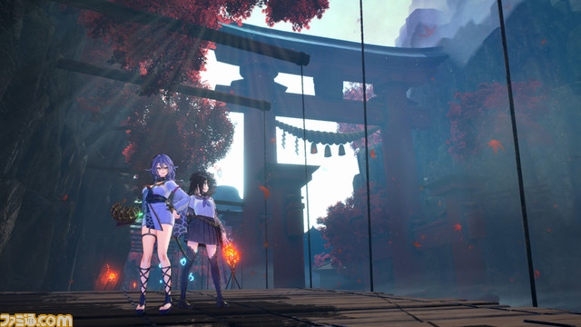 ガールズ侍アクション『サムライメイデン』今冬発売決定。亡者が蔓延る本能寺地下冥界を“侍JK・紬”が3人の乙女忍者とともに駆け抜ける