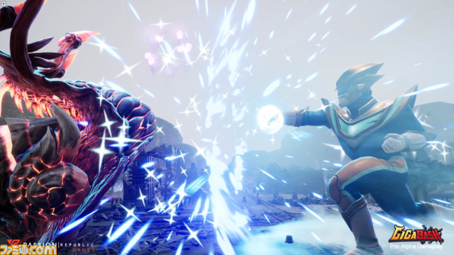 巨大ヒーローと大怪獣で特撮風大乱闘ゲーム『GIGABASH』が本日(8月5日)よりPS5、PS4、PC向けに配信開始。最大4人のマルチプレイが可能