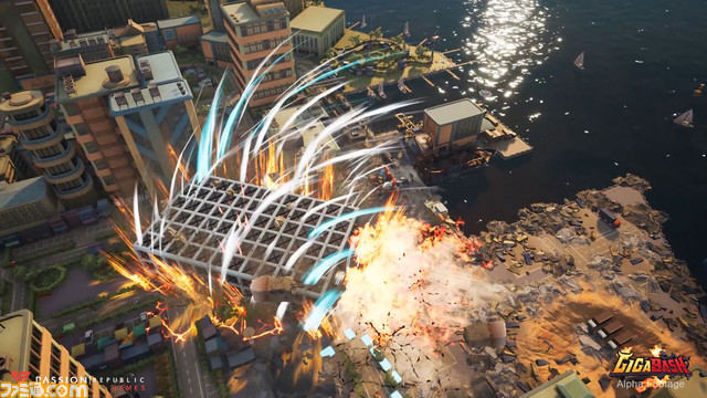 巨大ヒーローと大怪獣で特撮風大乱闘ゲーム『GIGABASH』が本日(8月5日)よりPS5、PS4、PC向けに配信開始。最大4人のマルチプレイが可能