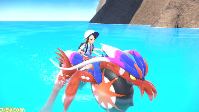 『ポケモン スカーレット・バイオレット』伝説のポケモン“コライドン”、“ミライドン”に乗ってオープンワールドの陸海空を旅しよう【ポケモンプレゼンツ】