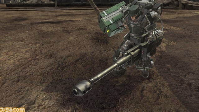 『地球防衛軍6』巨大な武器を装備して戦う二刀装甲兵“フェンサー”と通信ユニットを装備した空爆誘導兵“エアレイダー”の武器が公開