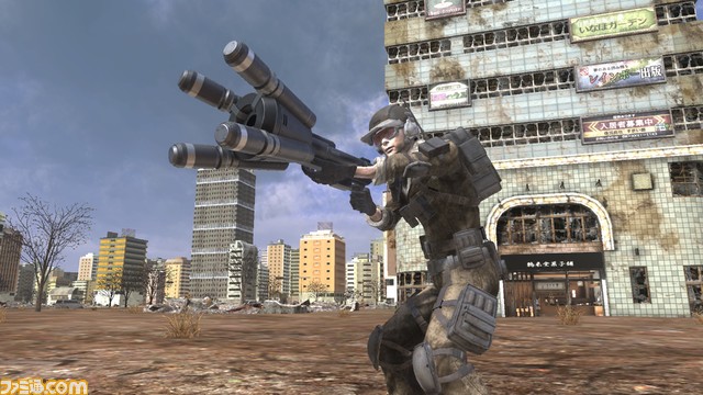 『地球防衛軍6』巨大な武器を装備して戦う二刀装甲兵“フェンサー”と通信ユニットを装備した空爆誘導兵“エアレイダー”の武器が公開