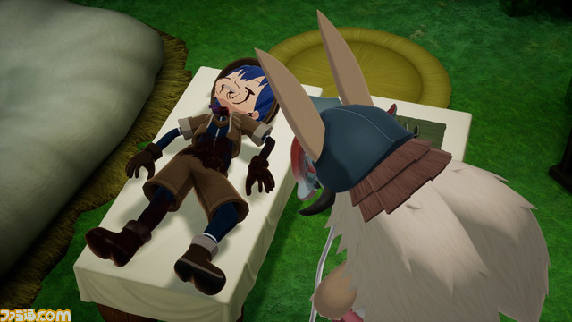 『メイドインアビス 闇を目指した連星』の新情報が公開。リコやレグたち原作キャラクターが登場するほか、遺物や原生生物を記録する“探索手帳”も公開