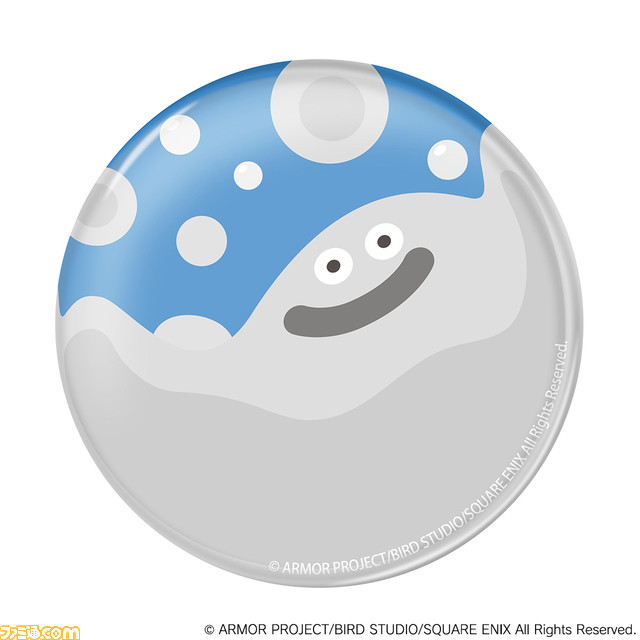 『ドラクエ』どくの沼地をイメージにしたスライム型バスボールとモンスターたちがぎゅぎゅっとまるくなったガラスマグネットが発売