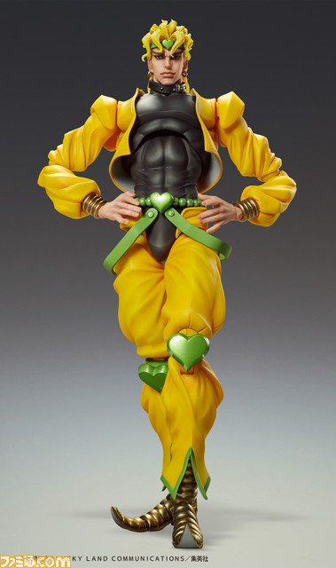 ジョジョの奇妙な冒険 Dioとザ ワールドの可動フィギュアが登場 表情差分やナイフなどが付属し 作中のバトルシーンを再現可能 貧弱 貧弱ゥ ゲーム エンタメ最新情報のファミ通 Com