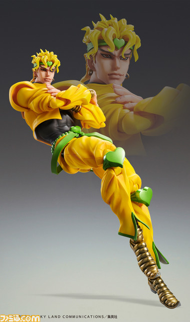 ジョジョの奇妙な冒険 Dioとザ ワールドの可動フィギュアが登場 表情差分やナイフなどが付属し 作中のバトルシーンを再現可能 貧弱 貧弱ゥ ゲーム エンタメ最新情報のファミ通 Com