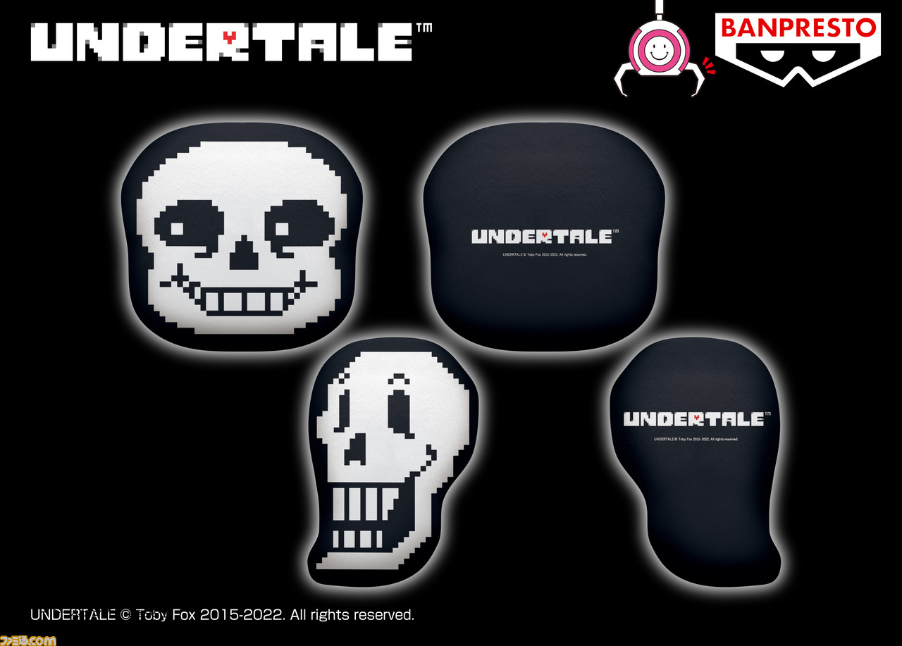 Undertale グッズがバンプレストに登場 サンズやパピルス フラウィたちがぬいぐるみやアクリルプレート クッションに ゲーム エンタメ最新情報のファミ通 Com