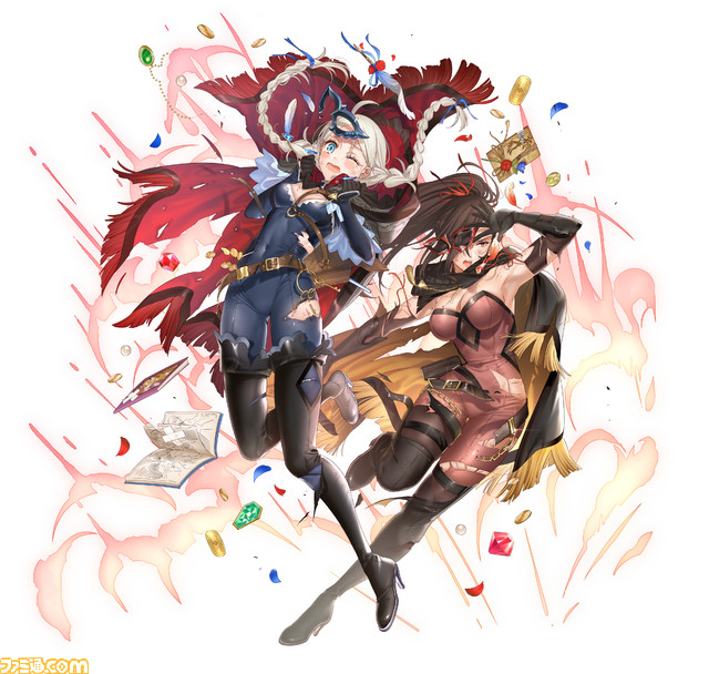 『FE ヒーローズ』エポニーヌ、キャス、サザ、レイラが怪盗に変装。超英雄召喚イベント“危ないお宝対決”が8月9日より開催