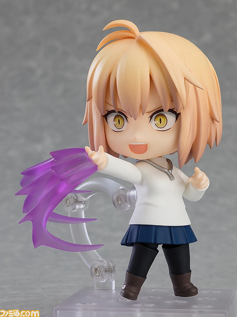 『月姫』アルクェイド・ブリュンスタッドがねんどろいどになって本日(8/9)より予約開始。かわいらしい“猫耳”などのパーツが多数付属