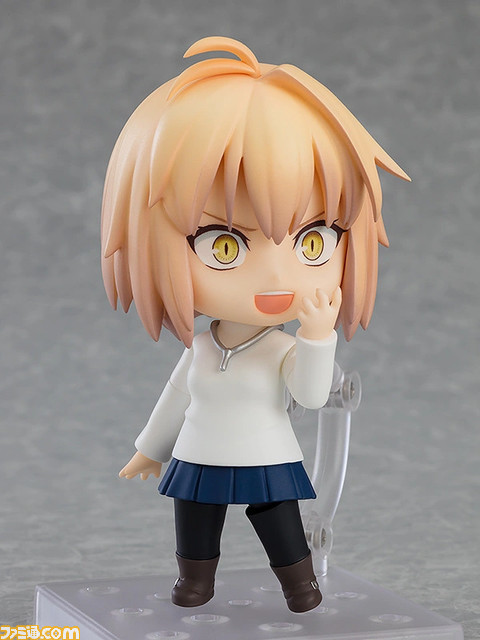 『月姫』アルクェイド・ブリュンスタッドがねんどろいどになって本日(8/9)より予約開始。かわいらしい“猫耳”などのパーツが多数付属