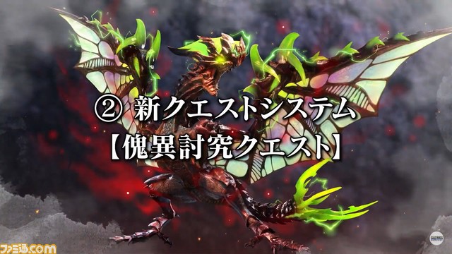 『モンハンライズ：サンブレイク』“傀異討究クエスト”が新たに実装。傀異錬成の武器／防具の強化の仕組みなどが判明