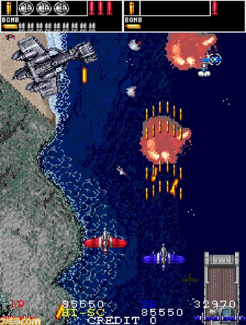 Switch/PS4『アケアカ ガンフロンティア』が8月12日に発売。戦闘機を操作して宇宙海賊を倒すシューティングゲーム