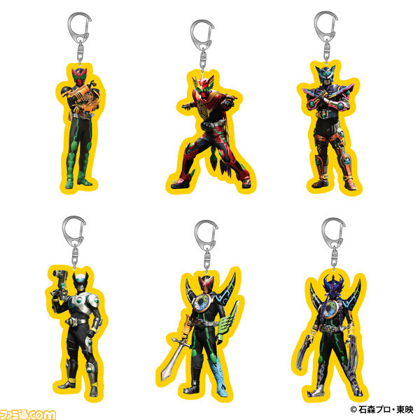 『仮面ライダーオーズ』とタワレコのコラボグッズが本日(8/10)より予約開始。『復活のコアメダル』をテーマにしたキーホルダーやマグカップが登場